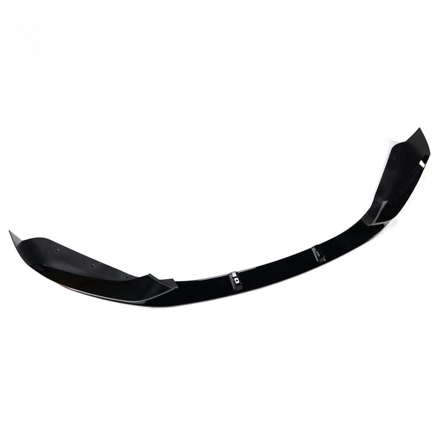 BMW Série 1 F20/F21 LCI MP Style Noir brillant Lame avant (2015-2019)