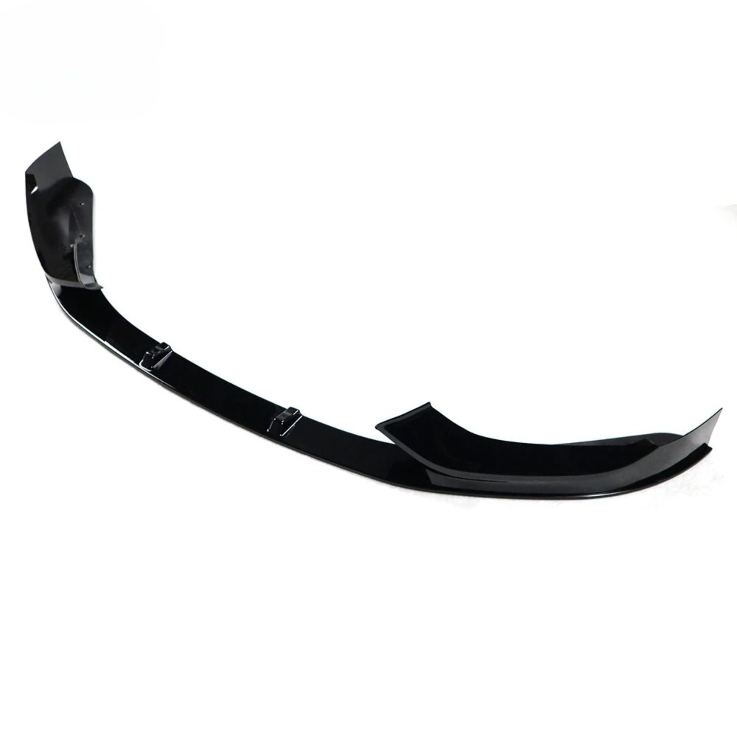 BMW Série 1 F20/F21 LCI MP Style Noir brillant Lame avant (2015-2019)