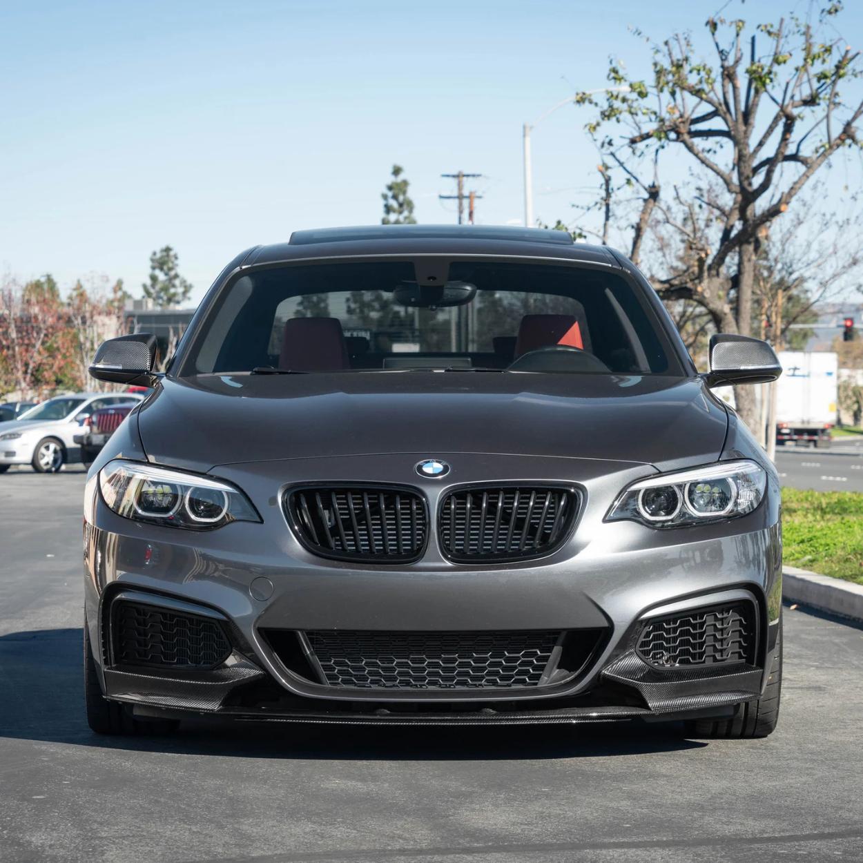 BMW Série 2 F22 Carbone M Performance Style Lame avant (2014-2020)
