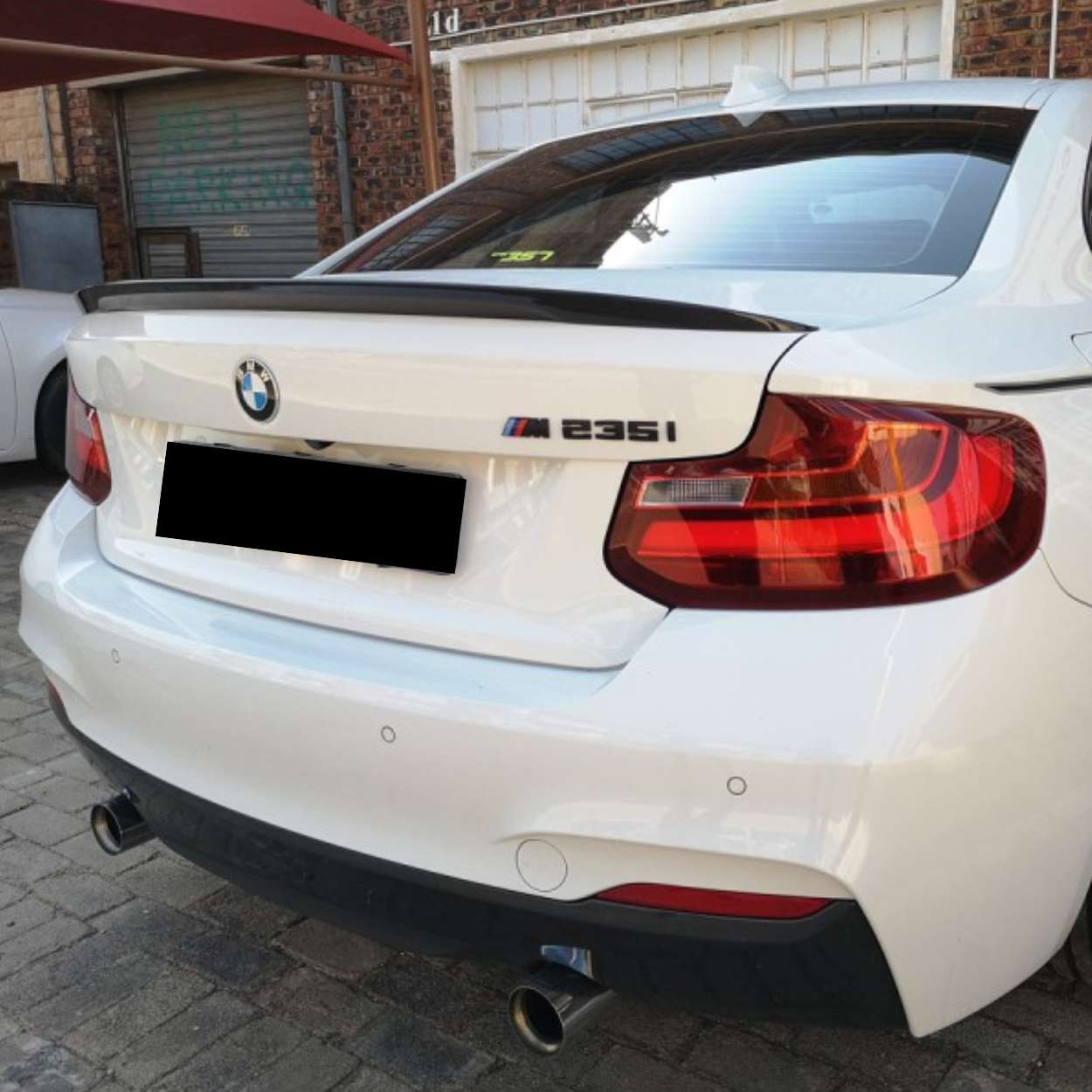 BMW Série 2 F22 / M2 F87 Noir brillant MP Style Aileron Arrière (2014-2021)
