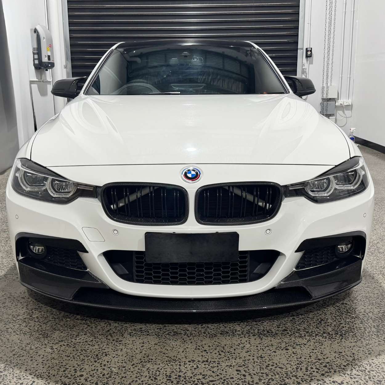 BMW Série 3 F30 / F31 Carbone Style Mp Lame avant (2012-2019)
