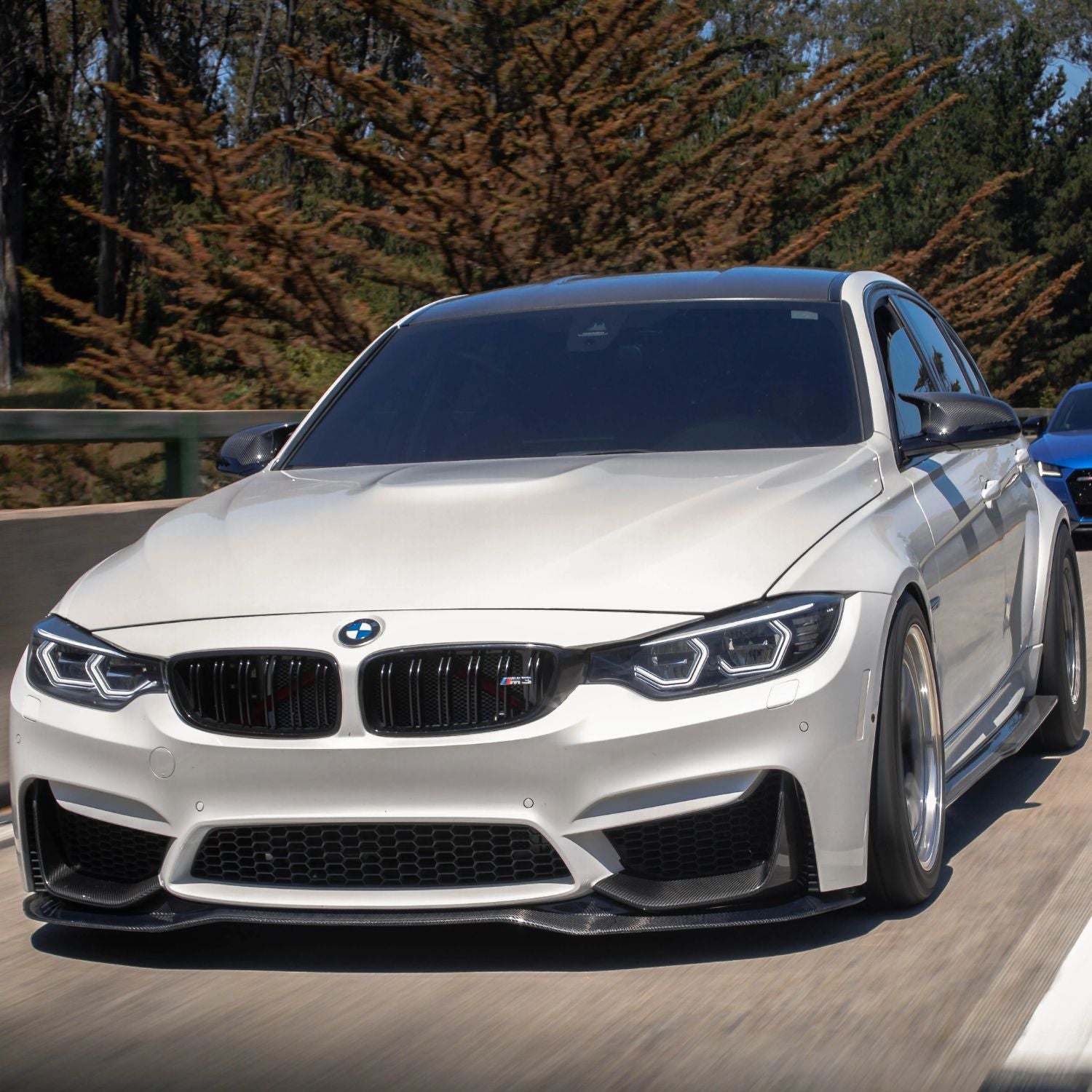 BMW M3 F80 / M4 F82 F83 Carbone Style PSM Lame avant (2014-2019)