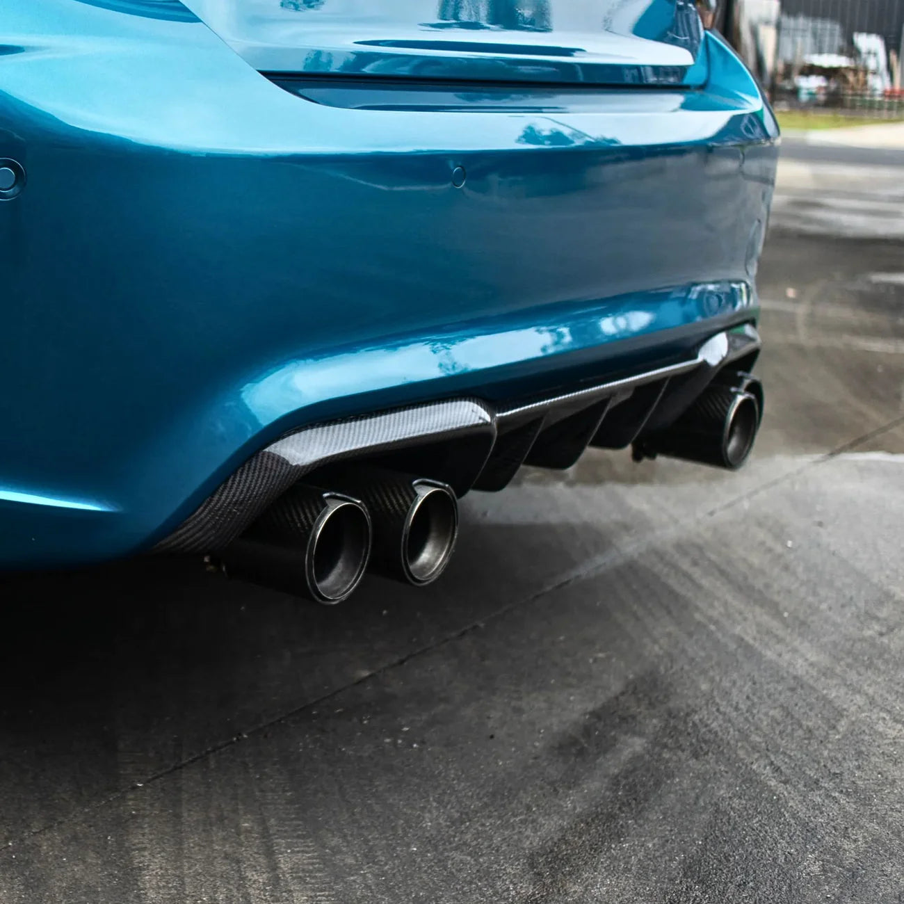 BMW M2 F87 Carbone Pré-imprégné Diffuseur Par OPTIC (2015-2021)