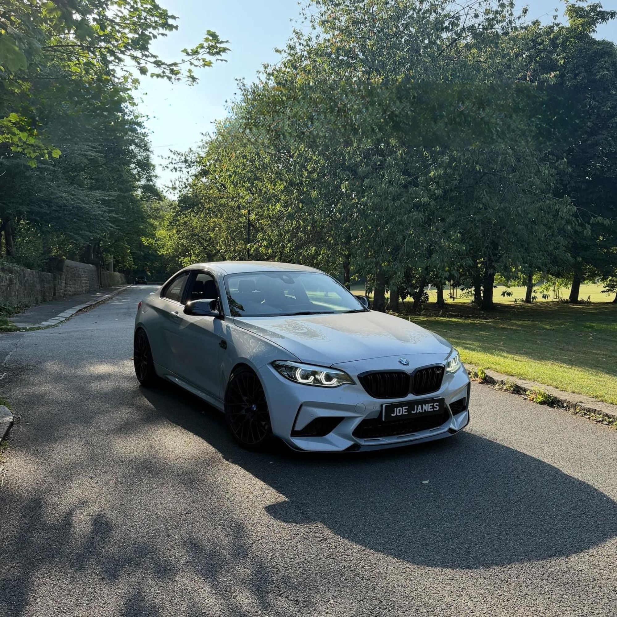 BMW M2 Competition F87 Carbone Pré-imprégné Mp Style Front Bumper Splitter Par OPTIC (2018-2021)