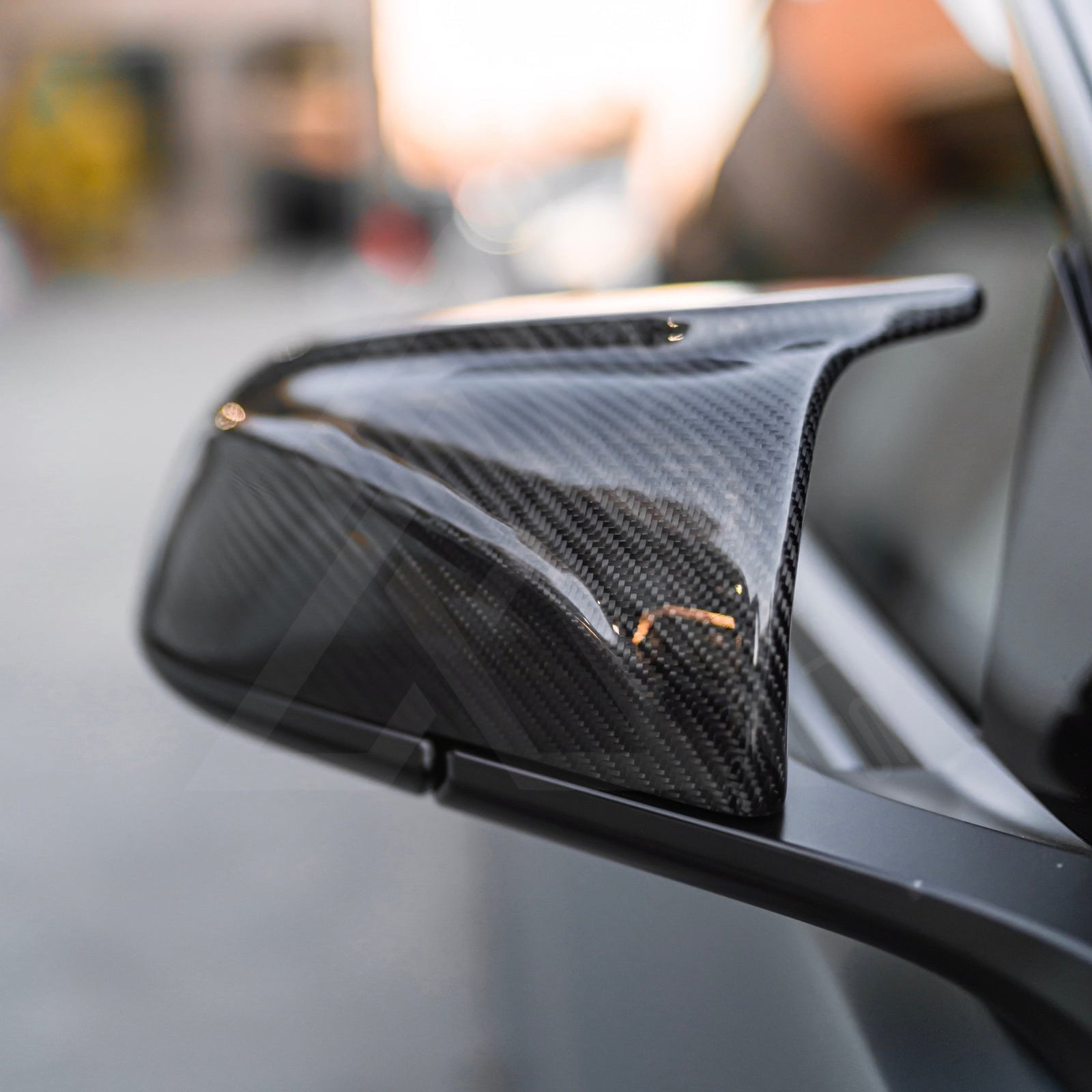 Coques De Rétroviseur M-Style En Carbone Pour Tesla Model 3 (2017-2023)