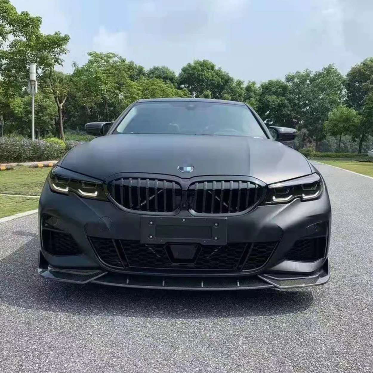 BMW Série 3 G20/G21 M-Sport Carbone Fd Style Lame avant (2019-2022)