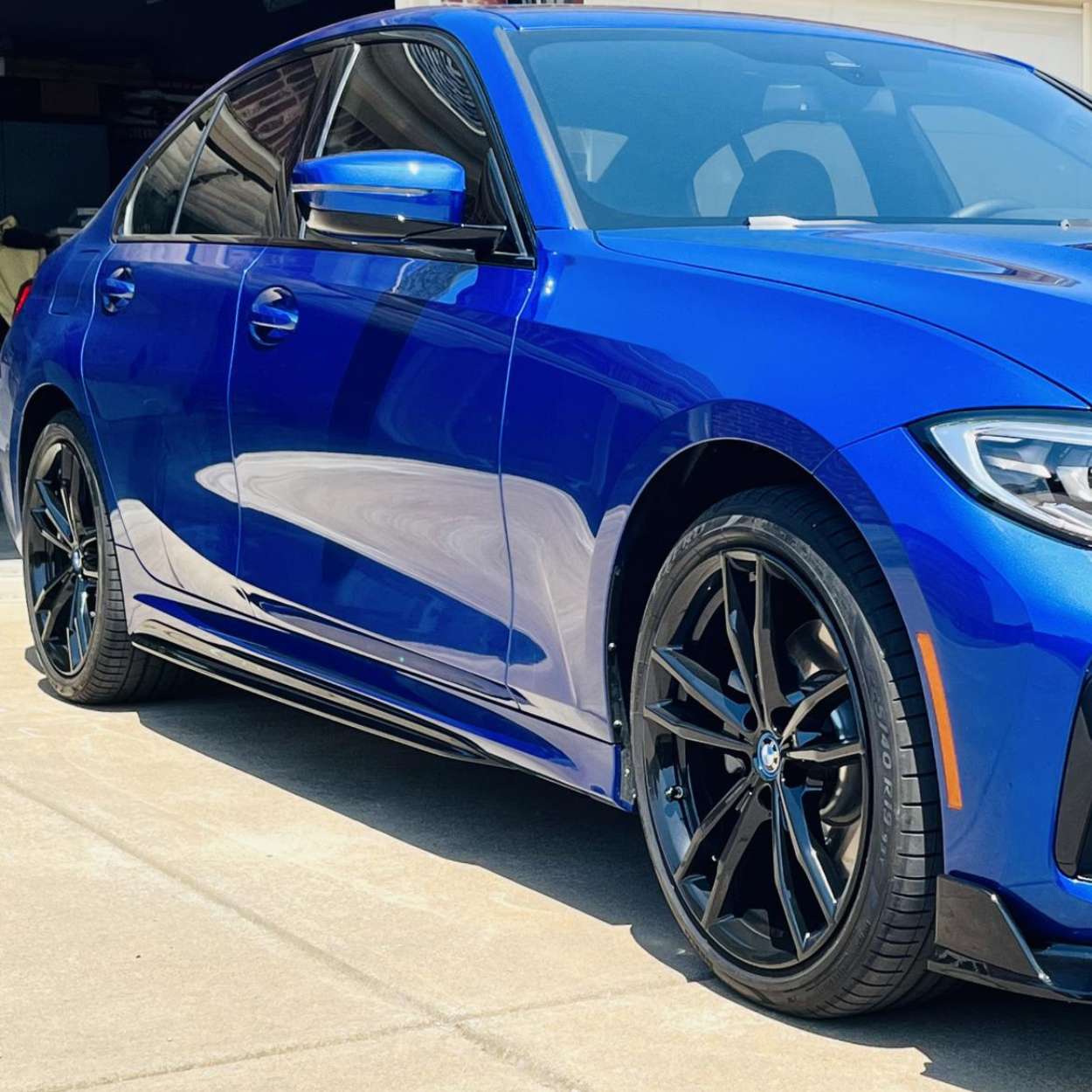 BMW Série 3 G20 / G21 Carbone M Performance Style Extensions de bas de caisse (2019+)