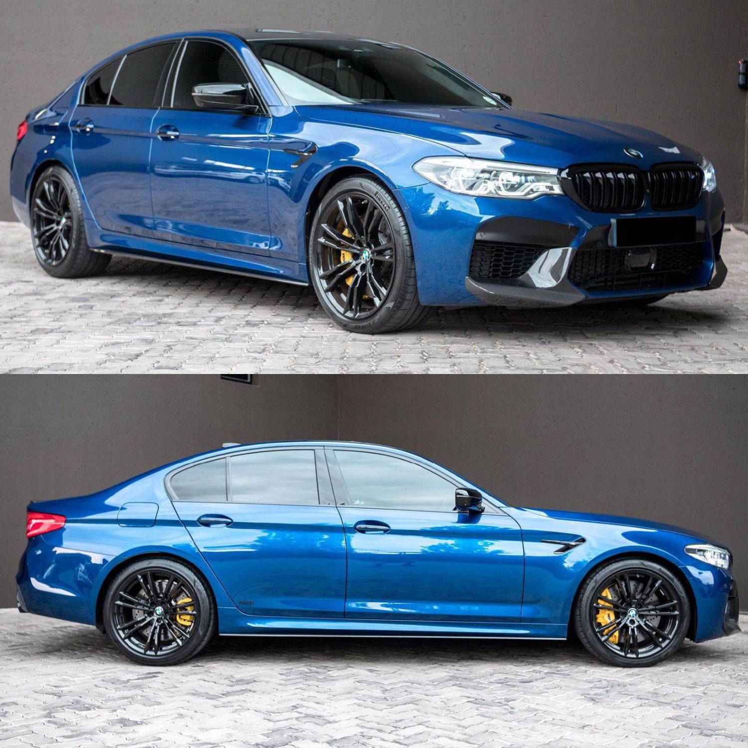 BMW Série 5 G30 G31 & M5 F90 Carbone Pré-imprégné Mp Style Extensions de bas de caisse Par OPTIC (2017-2023)