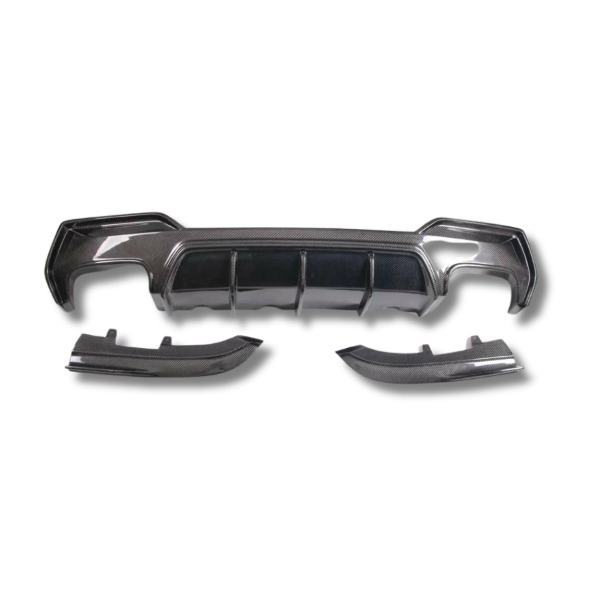 BMW Série 4 G22 G23 Carbone Pré-imprégné Style 3D Diffuseur Par OPTIC (2020+)