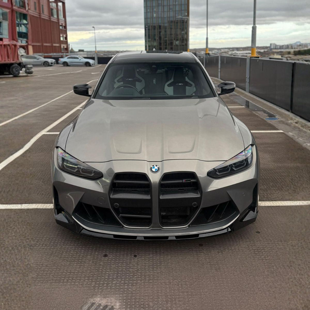 BMW M3 / M4 G80/G81/G82/G83 Carbone Pré-imprégné Conduits de pare-chocs par OPTIC (2021+)