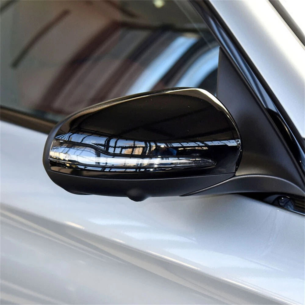 Mercedes G63 W463A/W464/W465 Gloss Black Mirror Covers (2019+)