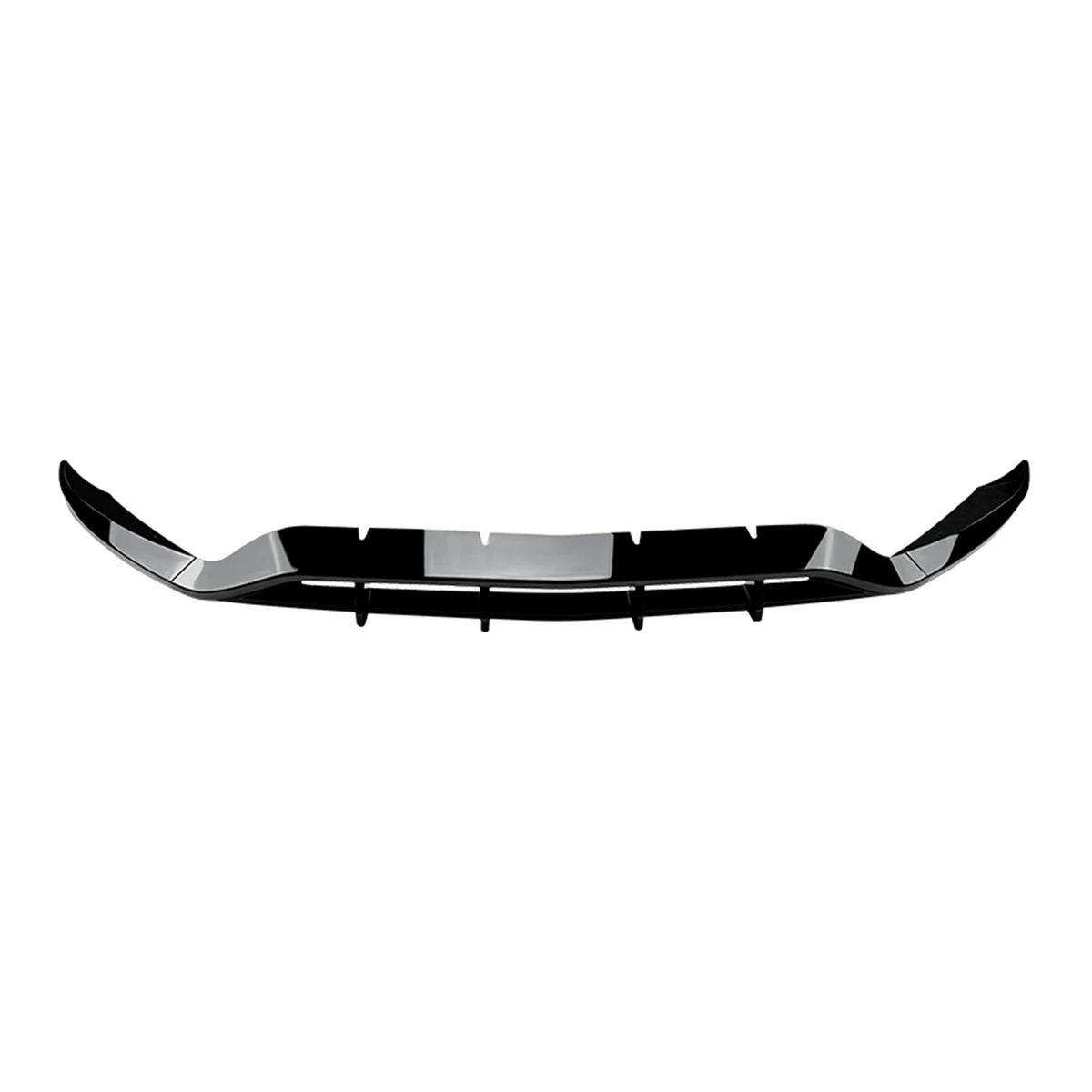 Mercedes GLC X253/C253 Facelift Gloss Black Front Lip Splitter (2020-2022)