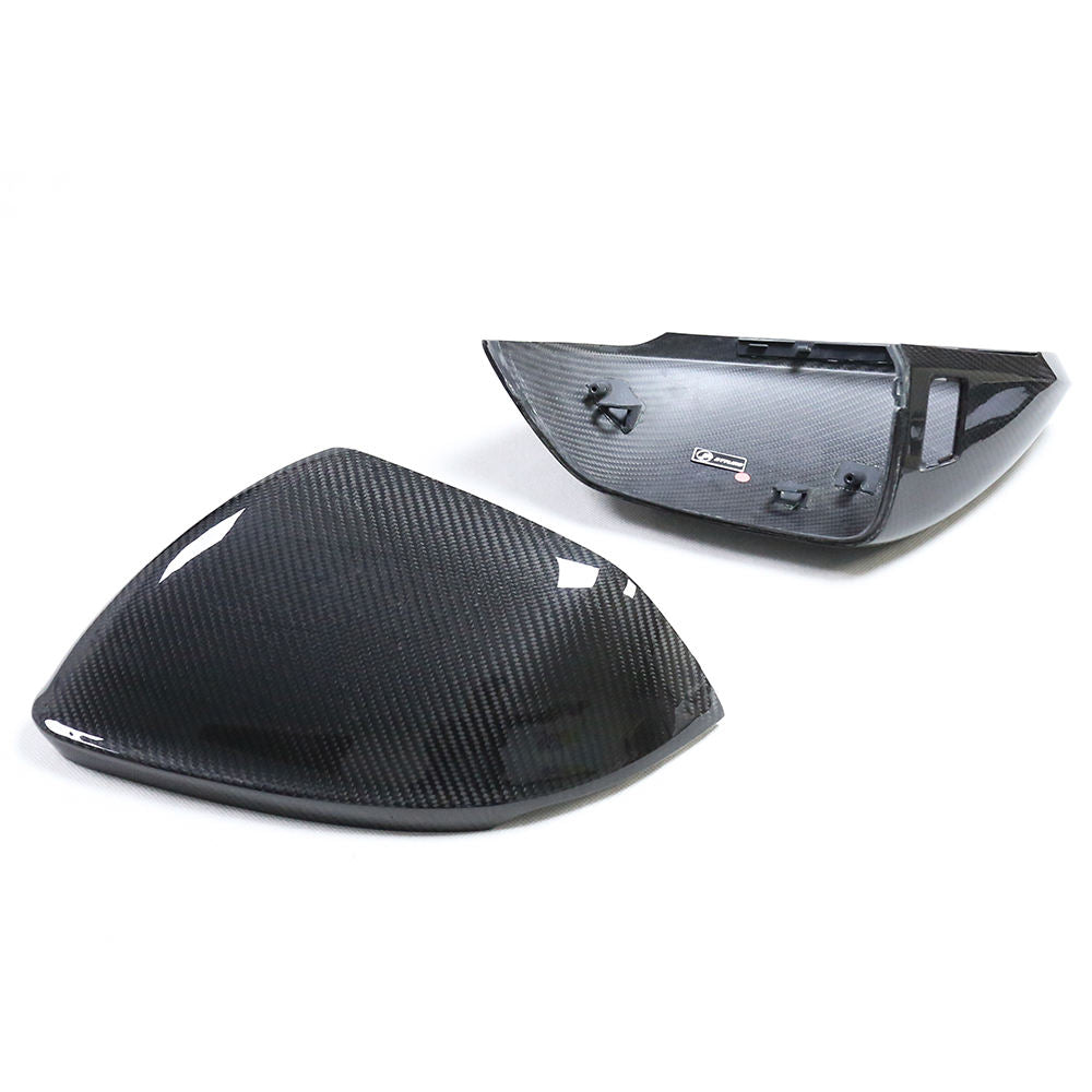 Coques De Rétroviseur En Carbone Pré-imprégné Audi Q8/SQ8/RSQ8 (2019+) Par OPTIC