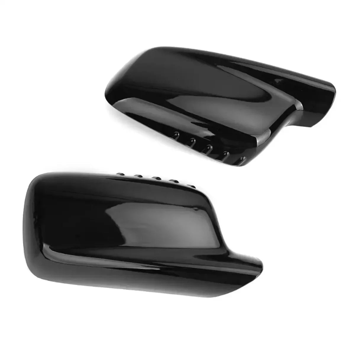 Coques De Rétroviseur Noires Brillantes BMW Série 3 E46 2 Portes (1999-2006)