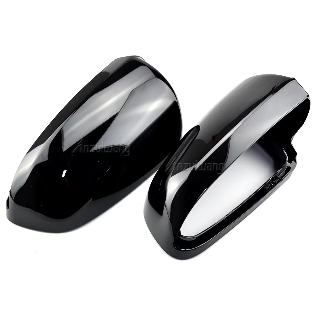 Audi A4/S4/RS4 B7 A3/S3/RS3 8P A6/S6/RS6 C6 Coques De Rétroviseur Noir Brillant (2005-2008)