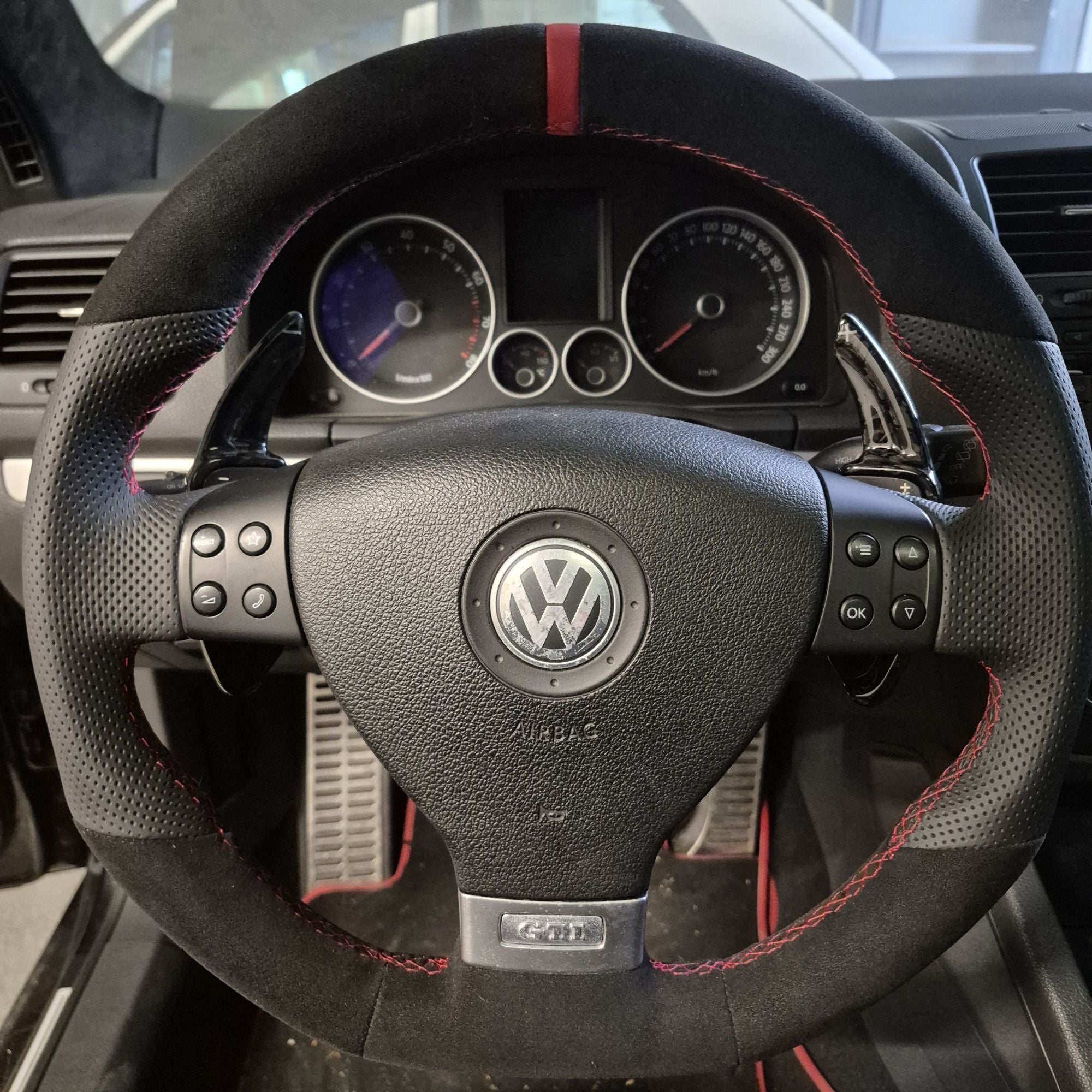 Palettes forgées Carbone DSG pour VW Golf Polo Scirocco (2008-2013)