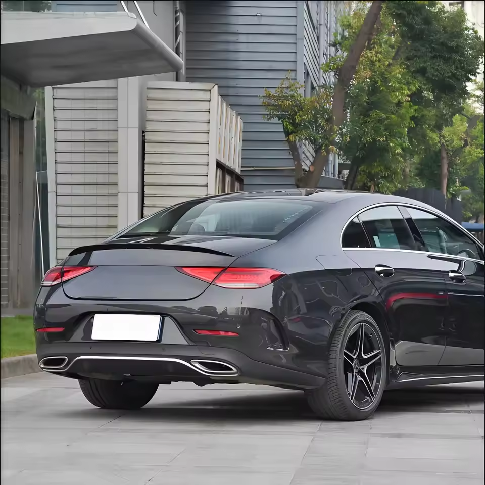 Mercedes CLS C257 Becquet Arrière Noir Brillant (2019-2023)