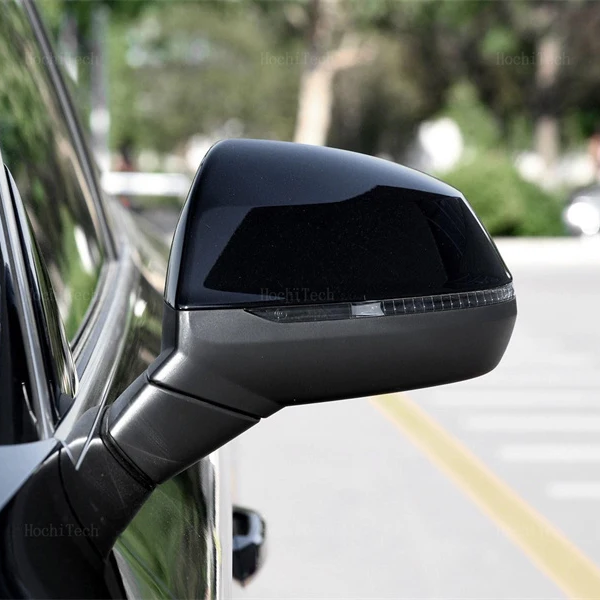 Coques De Rétroviseur Noires Brillantes Audi Q7/SQ7 4M (2016-2025)
