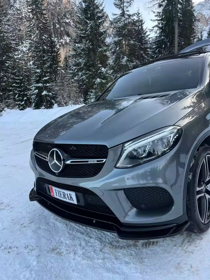 Mercedes GLE C292 Coupé Lame Avant Noir Brillant (2015-2019)