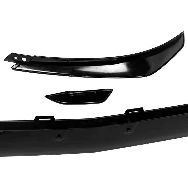 Lame Avant Noir Brillant pour Mercedes GLA H247 (2020-2023)