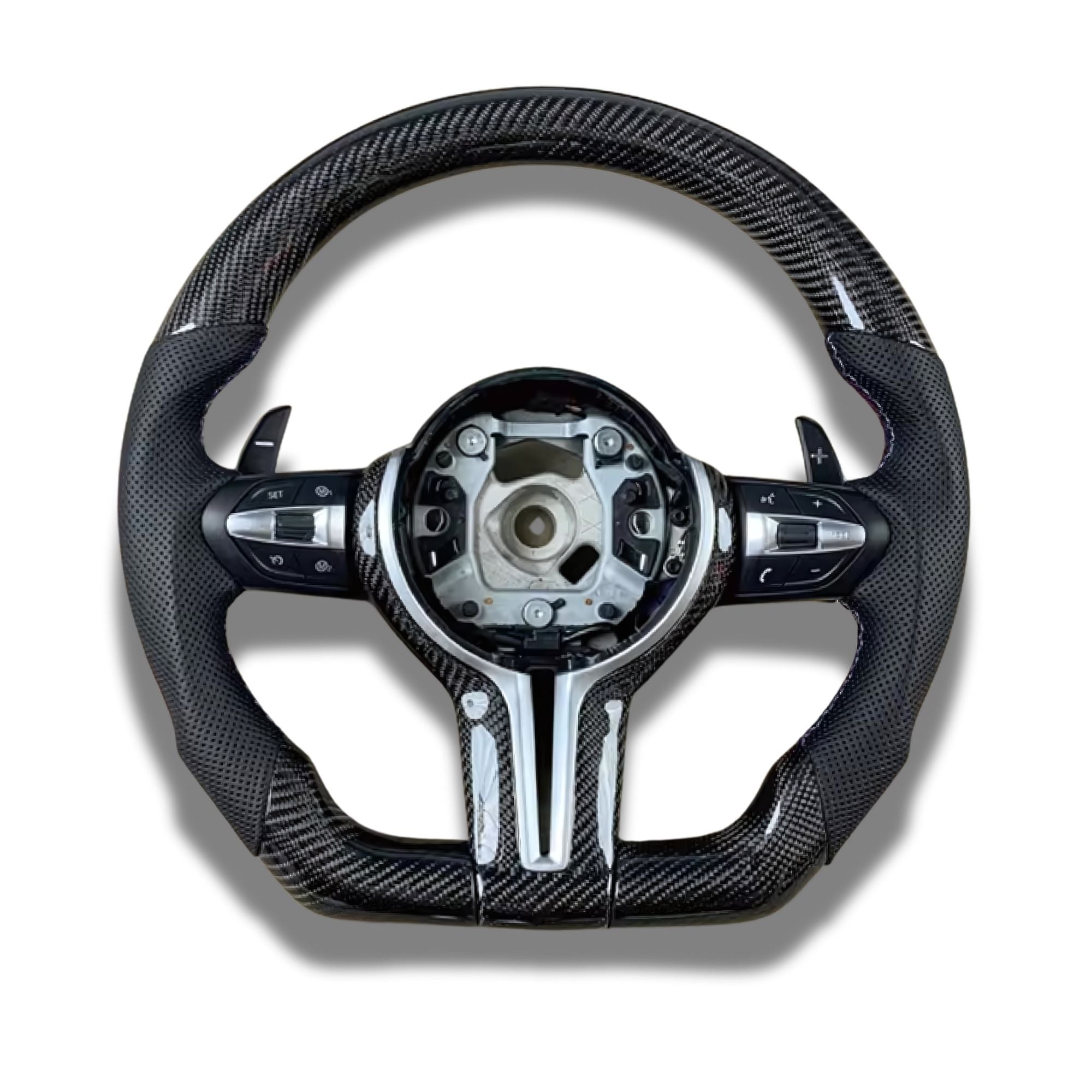 OPTIC Carbon Fibre Custom Steering Wheel For 1, 2, 3, 4 Series - Avoro Design