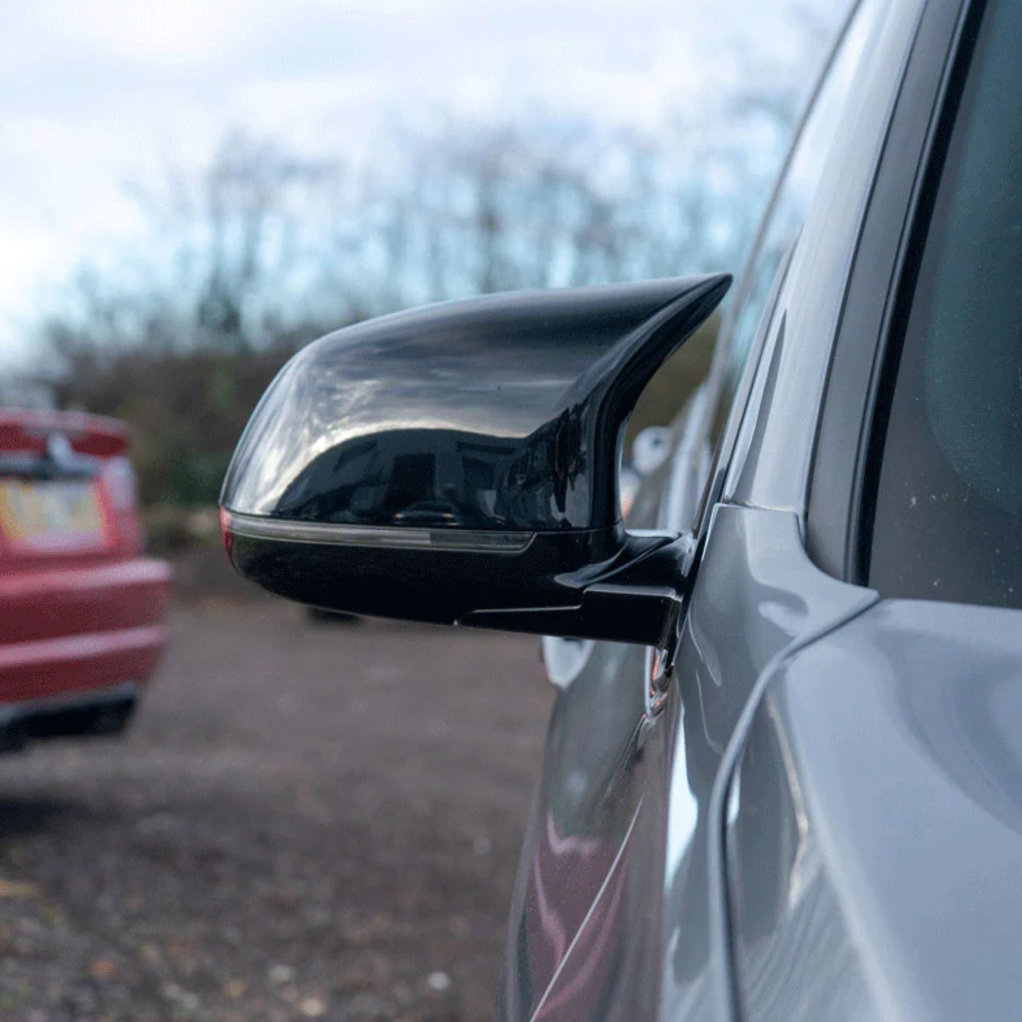 BMW X3/X4/X5/X6 F25/F26/F15/F16 Gloss Black M-Style Wing Mirror Covers (2014-2018)