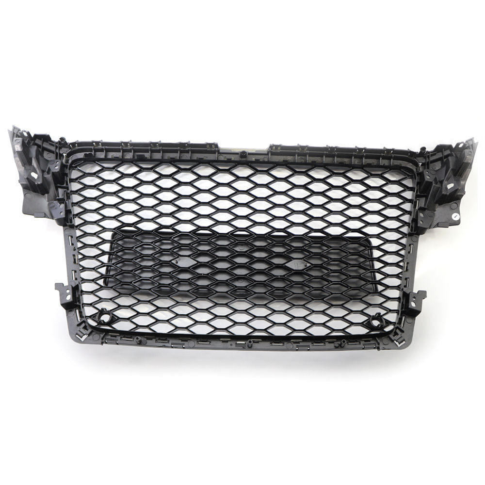 Audi A4/S4 B8 RS4 Style Gloss Black Honeycomb Grill (2008-2012)