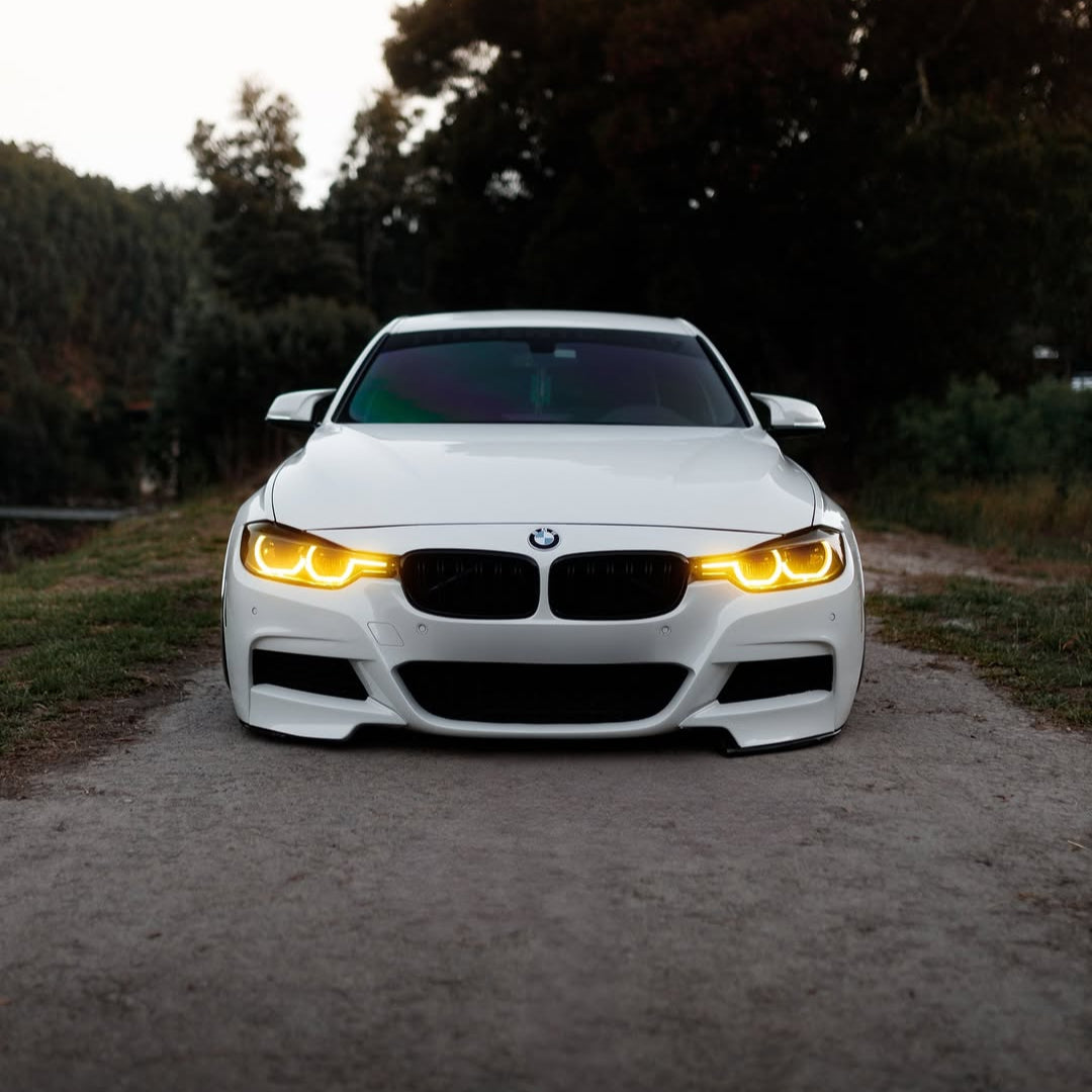 Ensemble de modules LED DRL jaunes style CSL pour BMW Série 3 F30 / F31