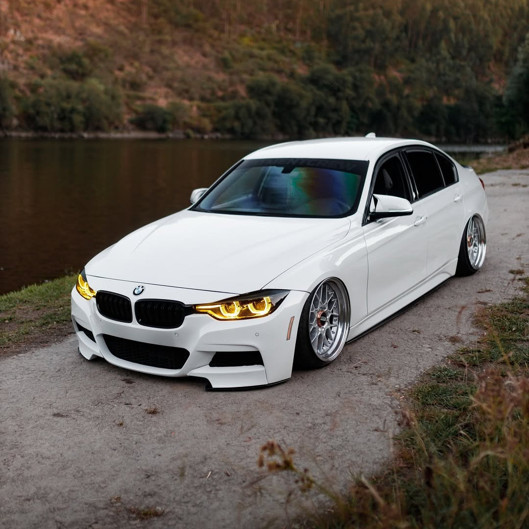 Ensemble de modules LED DRL jaunes style CSL pour BMW Série 3 F30 / F31