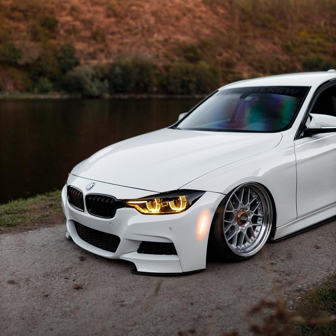Ensemble de modules LED DRL jaunes style CSL pour BMW Série 3 F30 / F31