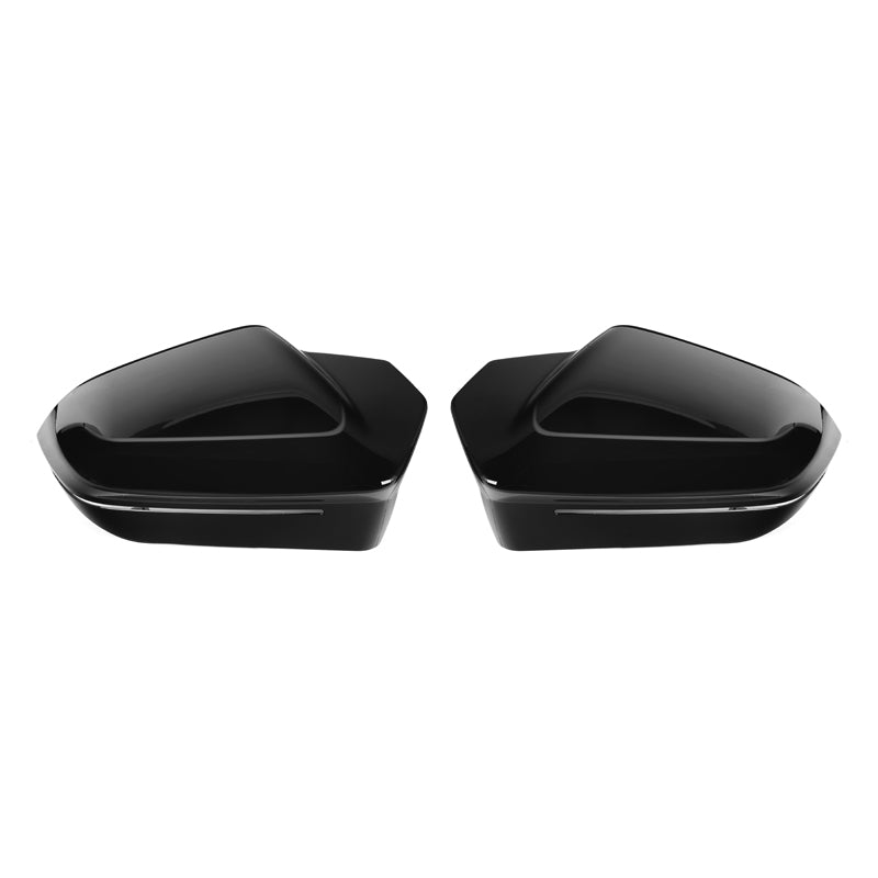 BMW Série 5 G60 G61 & M5 G90 G99 M-Style Noir brillant Coques de rétroviseur (2024+)