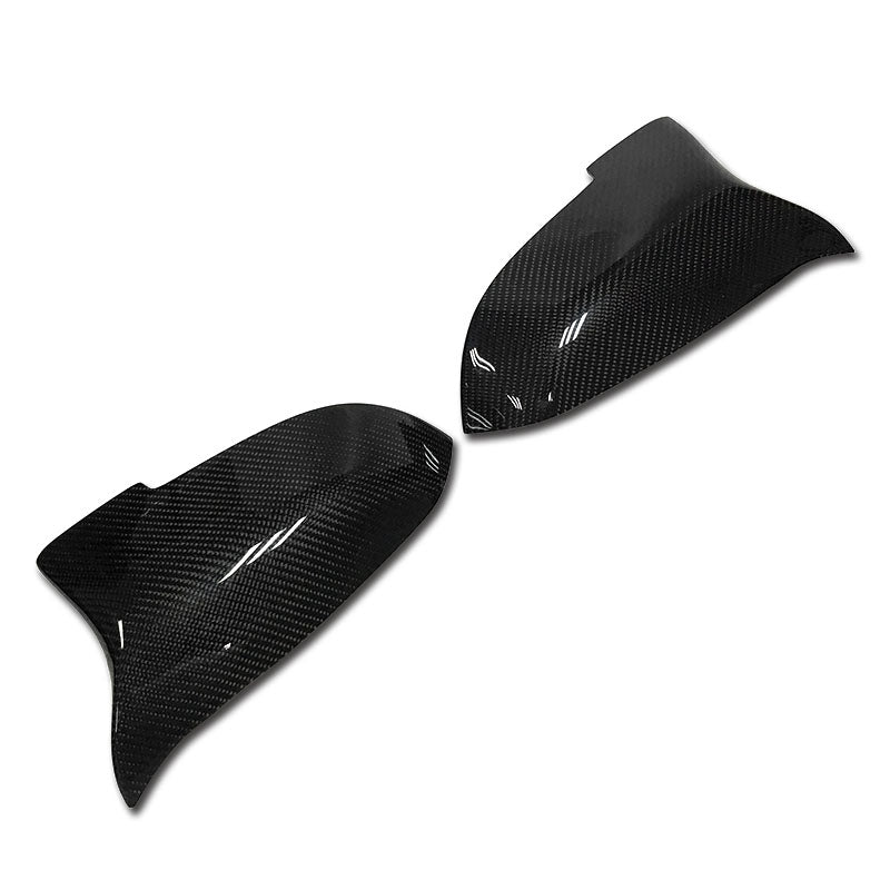 M Style Carbon Fibre Wing Mirror Covers For BMW 5 6 7 Series F01 F02 F07 F10 F11 F18 (2012-2016)