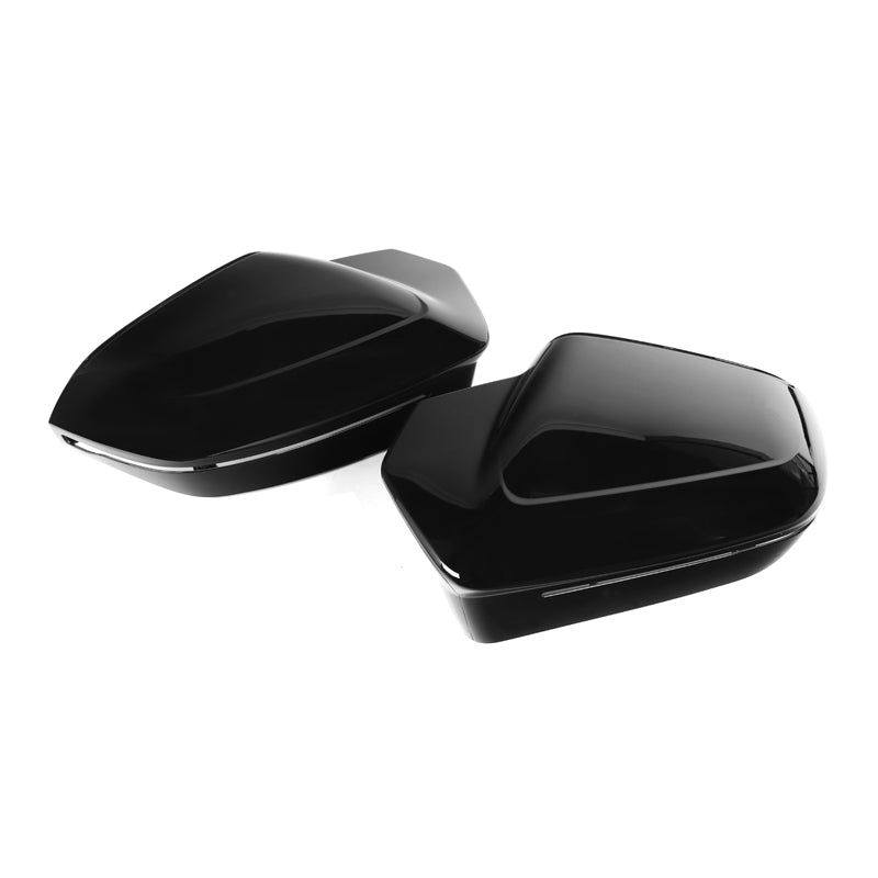 BMW Série 5 G60 G61 & M5 G90 G99 M-Style Noir brillant Coques de rétroviseur (2024+)