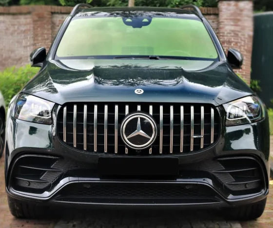 Calandre Mercedes GLS X167 Noir Brillant Style Panamericana GT (2019-2023)