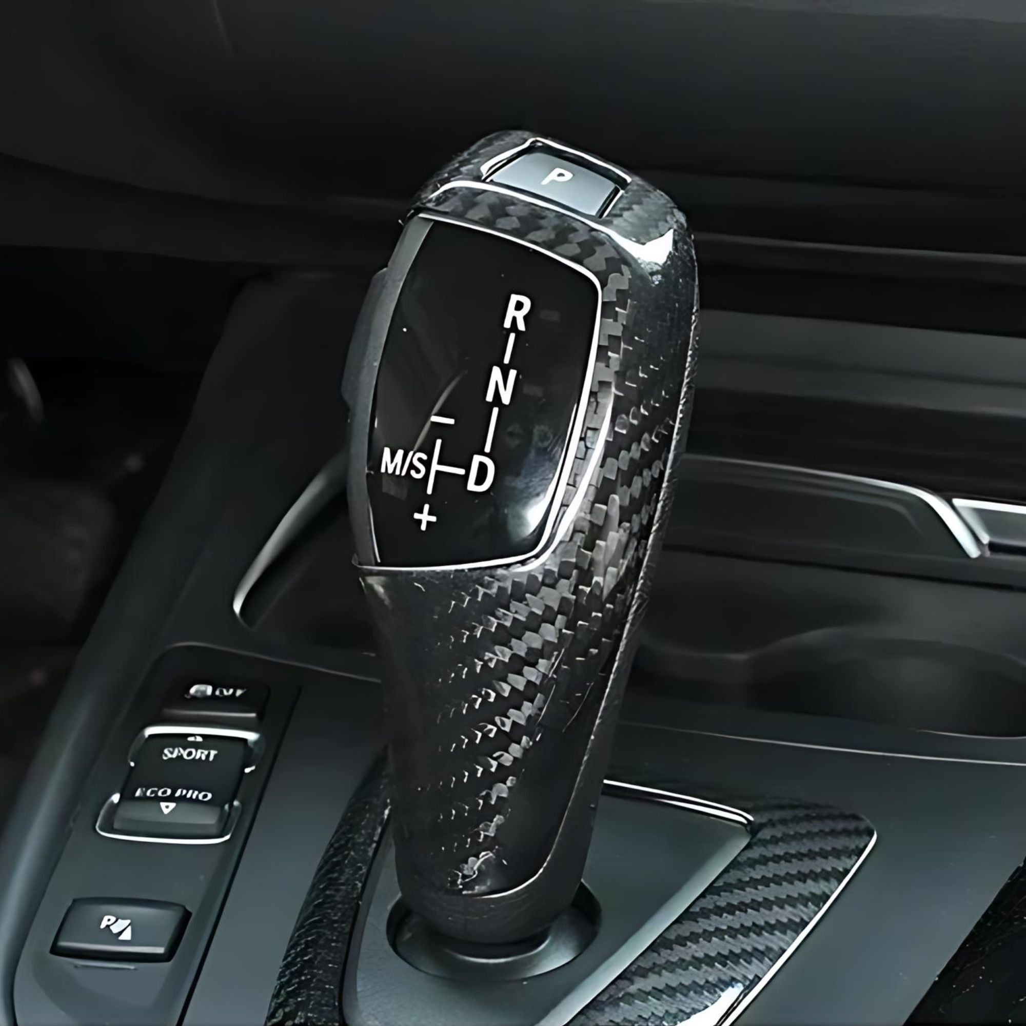 Carbon Fibre Gear Selector Trim For 1, 2, 3, 4 Series - Avoro Design