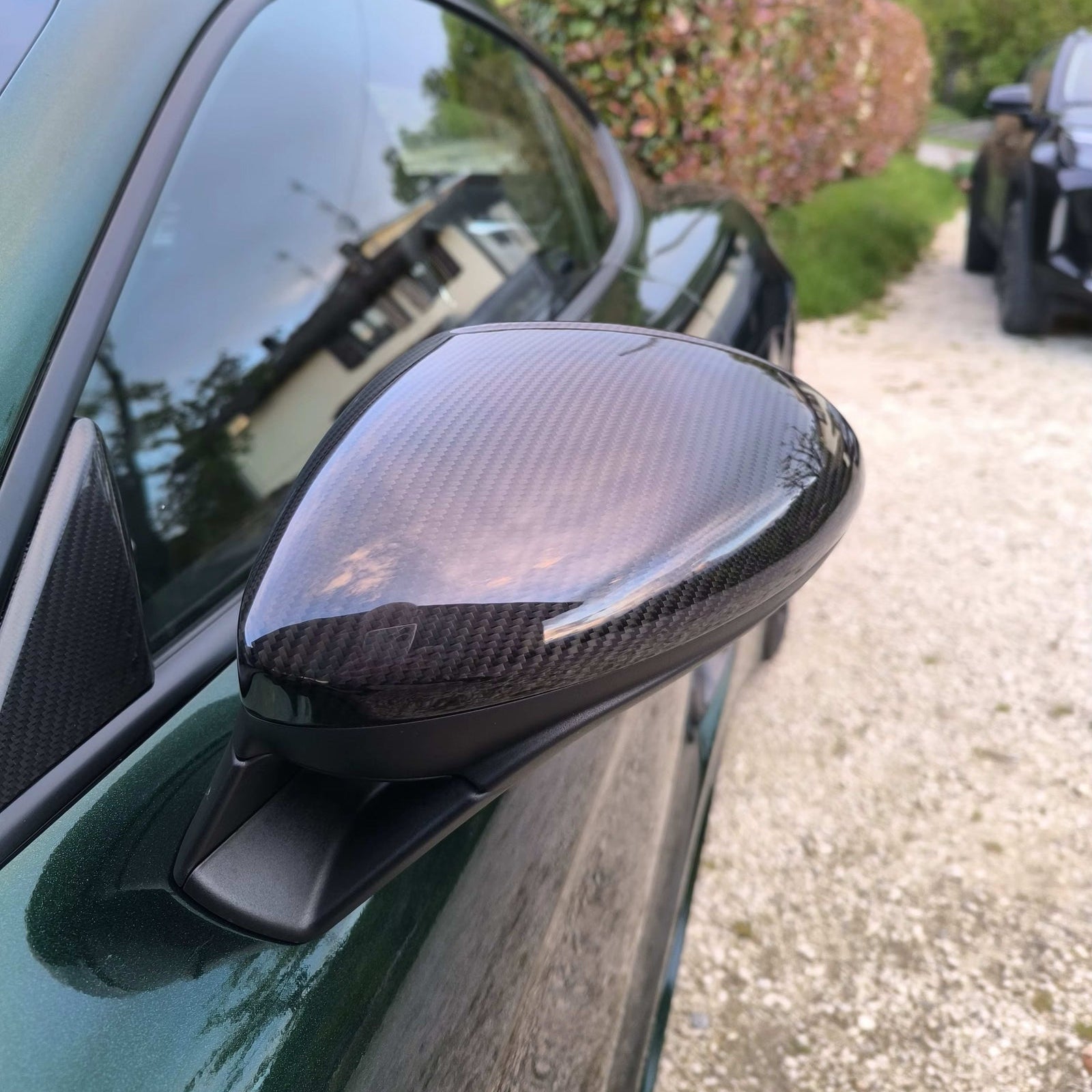 Coques De Rétroviseur En Carbone Pré-imprégné Porsche Boxter/Cayman 718 (2017-2021) Par OPTIC