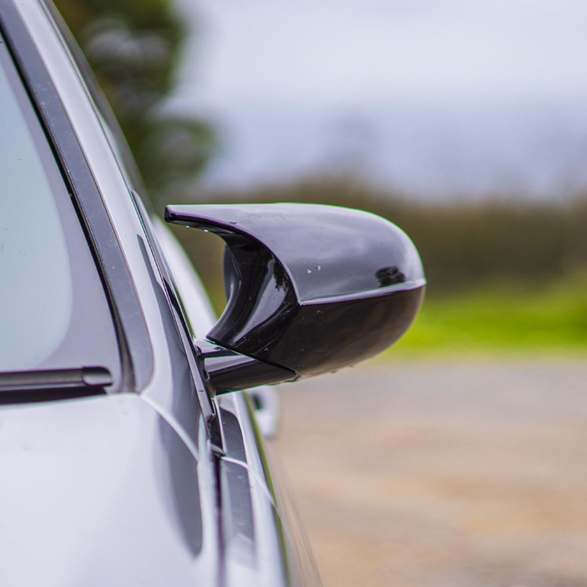 BMW Série 3 E90/E91/E92/E93 Coques De Rétroviseur M-Style Noir Brillant (2005-2013)