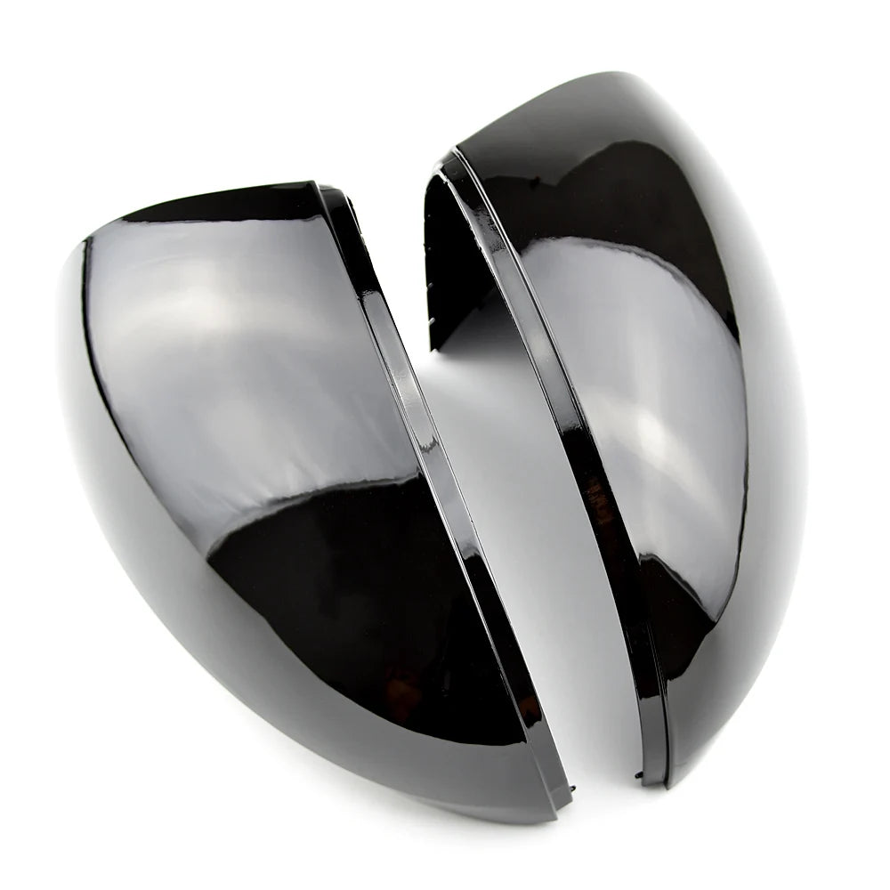 Coques De Rétroviseur Noires Brillantes VW Tiguan MK1 (2007-2016)