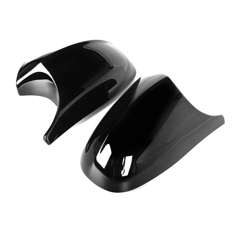 BMW Série 3 E90/E91/E92/E93 Coques De Rétroviseur M-Style Noir Brillant (2005-2013)