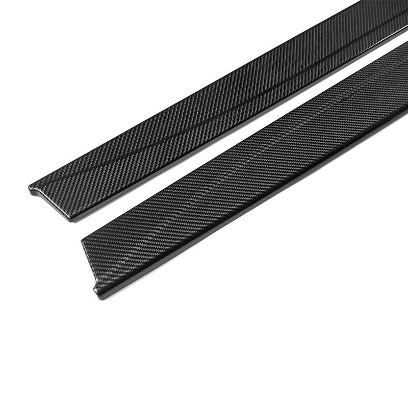 BMW M3 F80 / M4 F82 F83 Carbone Pré-imprégné Style M Performance Extensions de bas de caisse par OPTIC (2014-2019)