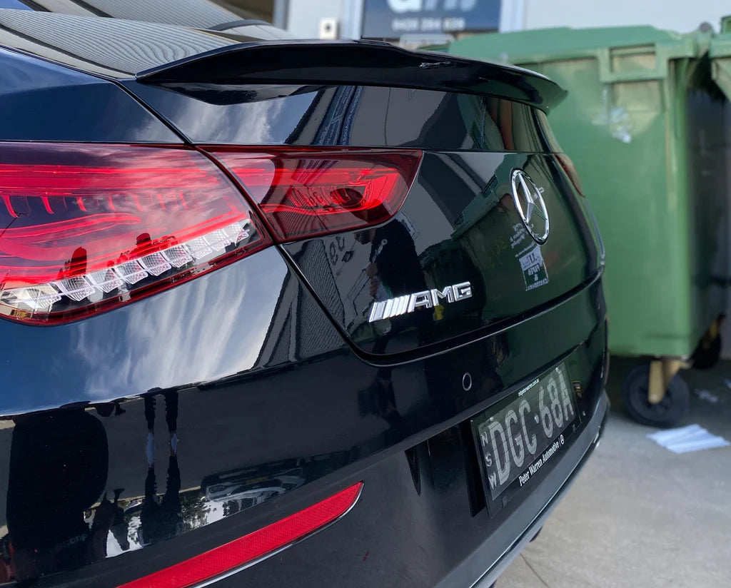 Mercedes CLA W118 Becquet Arrière P Style Noir Brillant (2019+)
