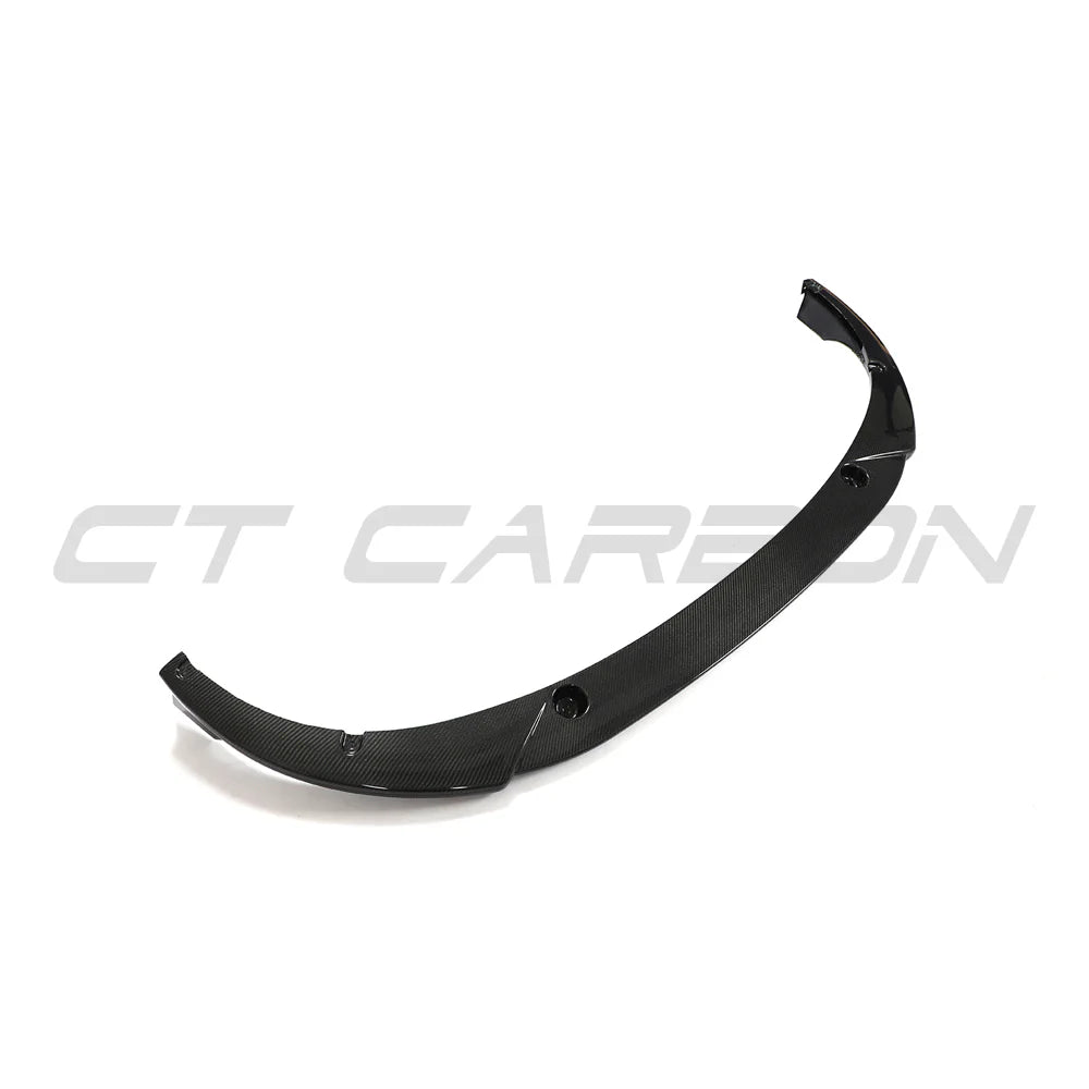 VW GOLF MK8 GTI CARBON FIBRE FRONT SPLITTER BY CT CARBON - Avoro Design