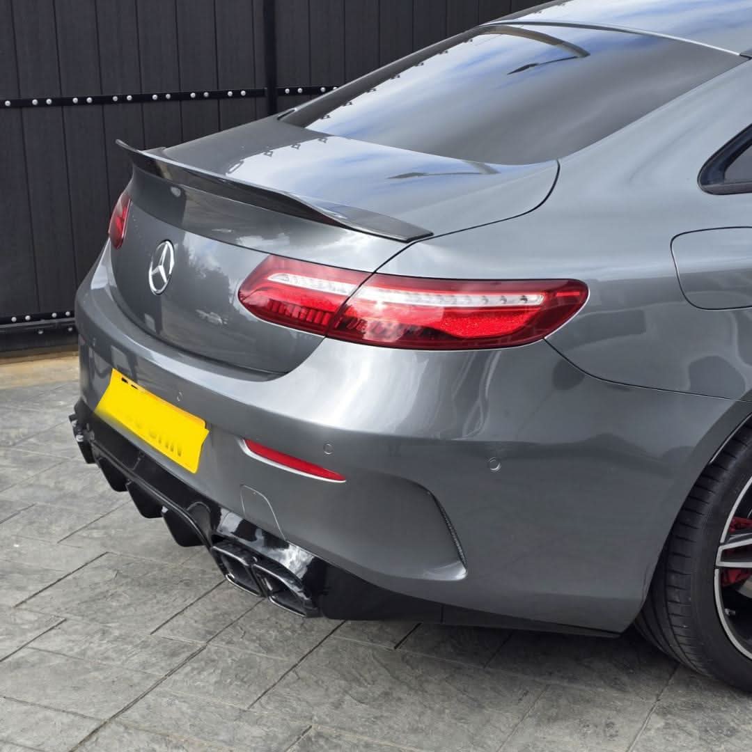 Mercedes Classe E W213 Berline Becquet Arrière Style PSM en Carbone Pré-imprégné (2017-2023)