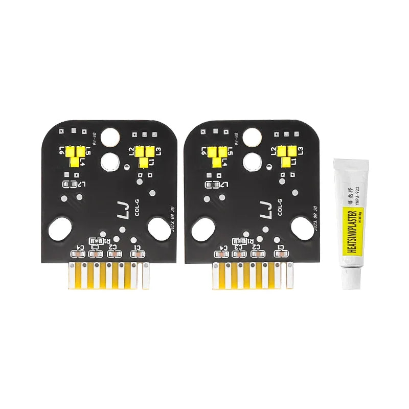 Ensemble de modules LED DRL jaunes style CSL pour BMW X3/X4 (G01/G02) PRE-LCI (2017-2021)