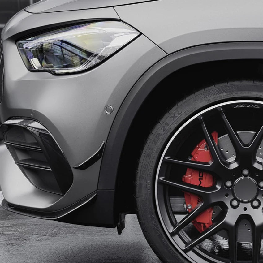 Lame Avant Noir Brillant pour Mercedes GLA H247 (2020-2023)