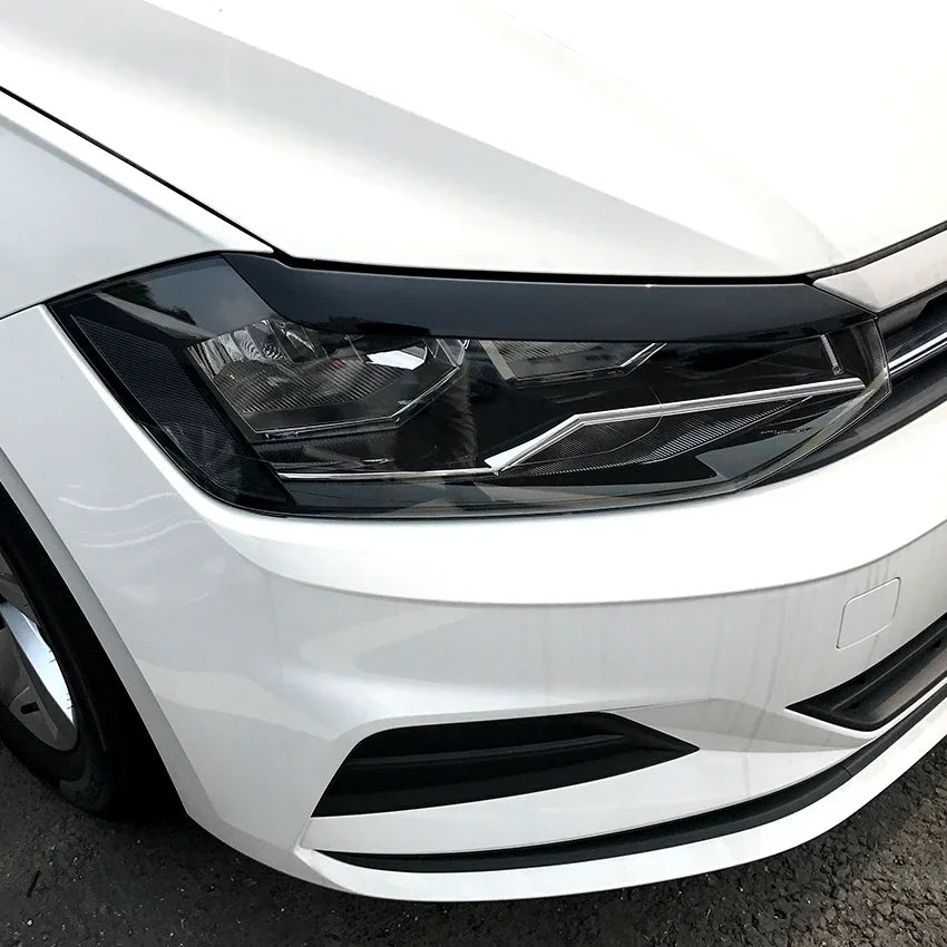 Headlight Eyebrows For Polo MK6 (2018+) - Avoro Design