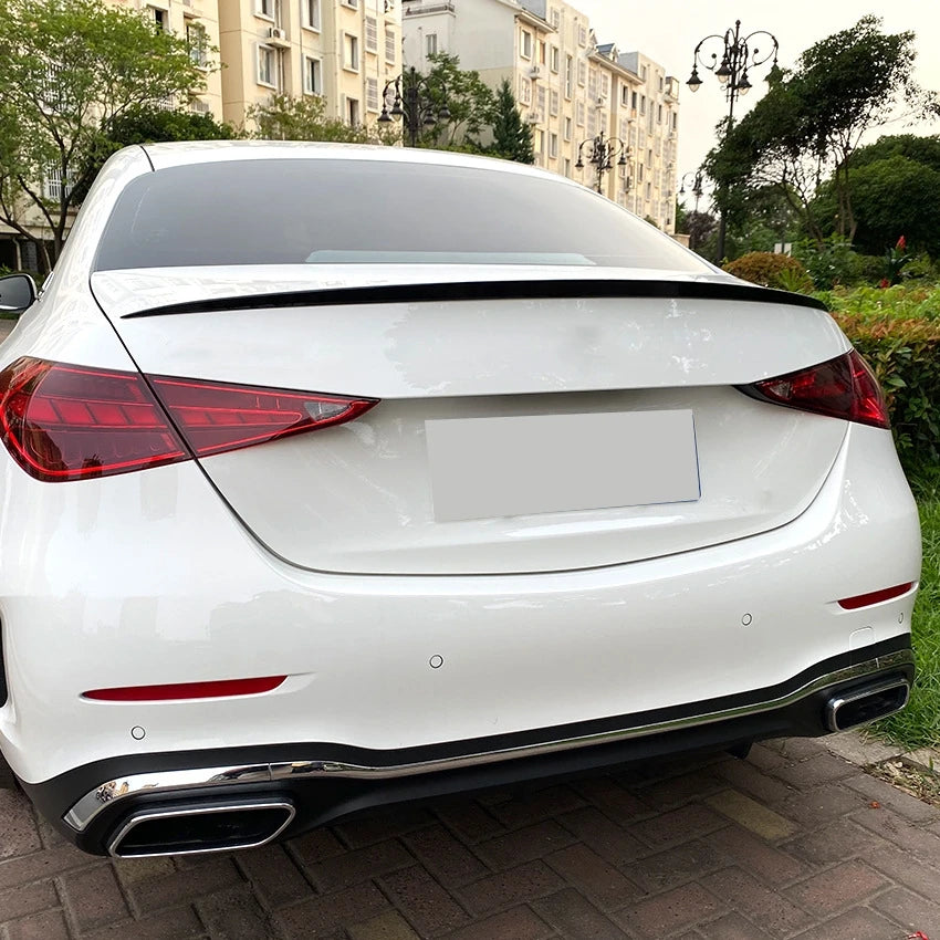 Mercedes Classe C W206 Berline Noir Brillant Style AMG Becquet Arrière (2022+)
