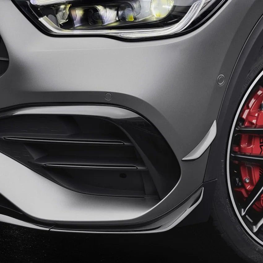 Lame Avant Noir Brillant pour Mercedes GLA H247 (2020-2023)