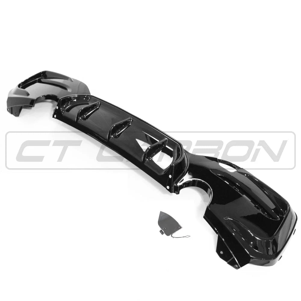 BMW F20/F21 SÉRIE 1 LCI DIFFUSEUR NOIR BRILLANT - CT CARBONE