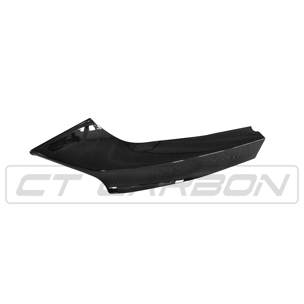 BMW 2 SERIES F22/F23 GLOSS BLACK SPLITTER - MP STYLE - BLAK BY CT CARBON